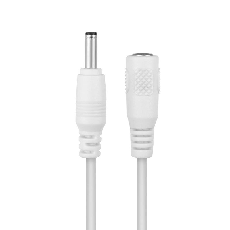 Amcrest Extension Cable IPM-721B/W/S, IP2M-841B/W/S, IP2M-841EB/W, IP3M-941B/W, IPM-721ES, IPM-HX1B/W and IP3M-HX2B/W. Power AC Adapter 30FT White (30FTEXTW-5V) - Image 1